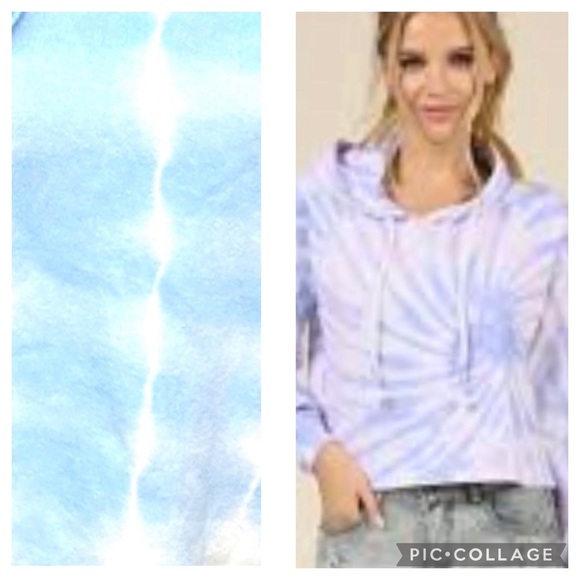Ocean Drive Tops - Ocean Drive Tie Dye Hoodie Sweatshirt